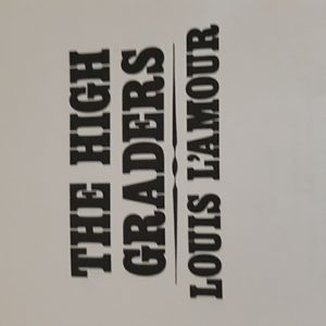 A leatherette volume by Louis L'amour .